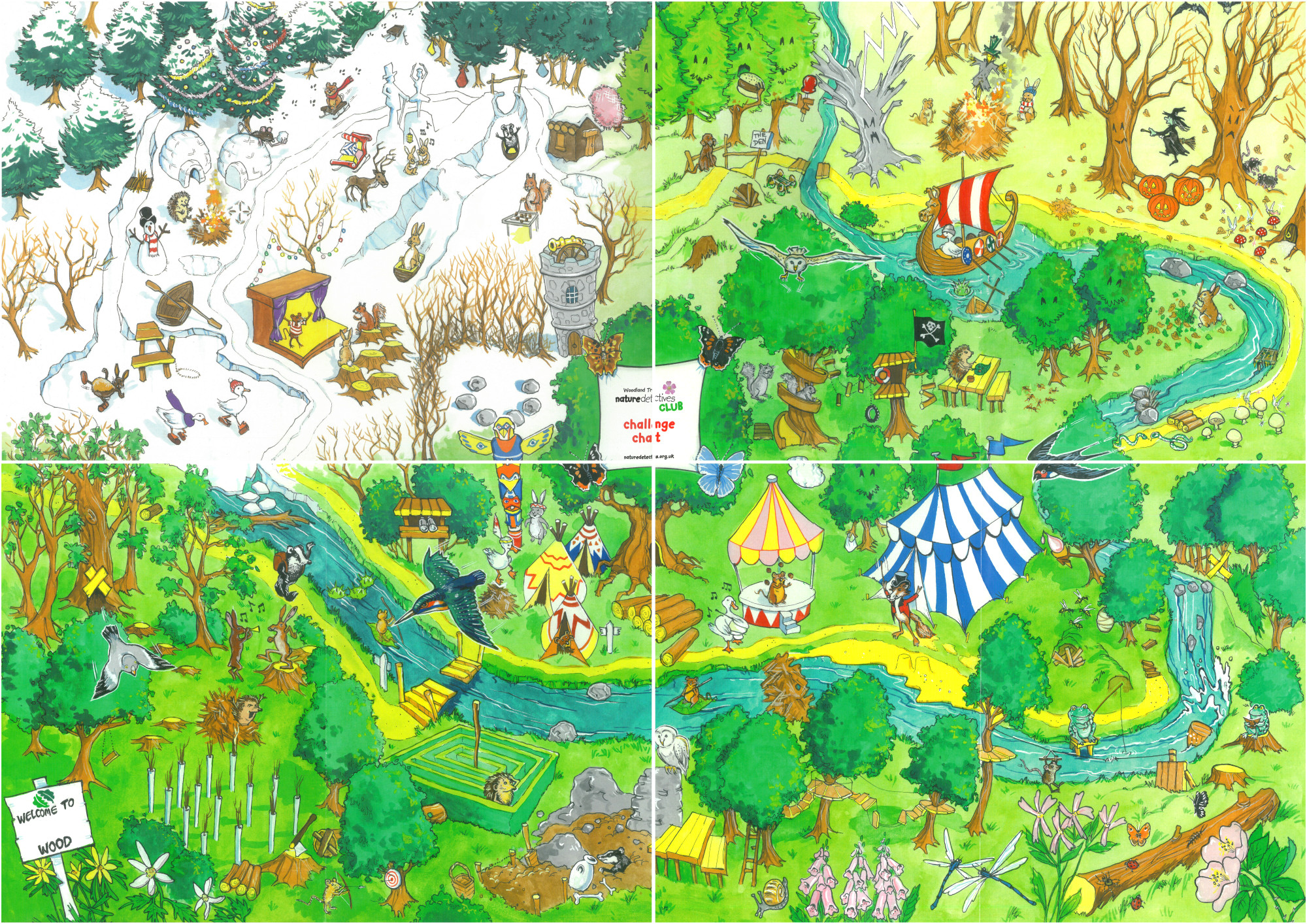 nature detectives challenge chart by shaun nixon nature detectives challenge chart by shaun nixon